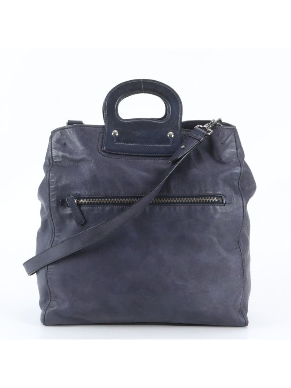Miu Miu Leather 2-Way Shoulder Bag Crossbody Messenger